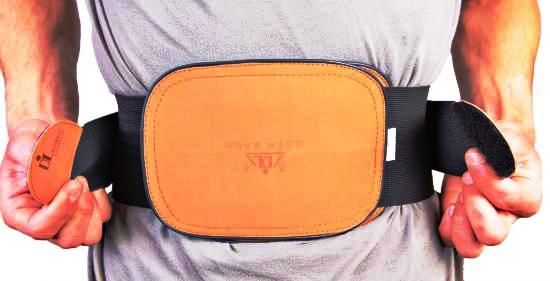 Centura lombara din piele ecologica Lumbar Vertebra Fixing Belt-5289