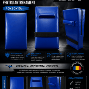 Perna scut antebrat pentru antrenament 40x20x10cm