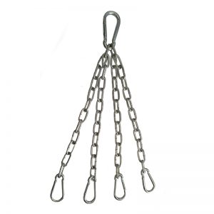 Set format din lanturi si carabine pentru sac de box cu prindere in 4 puncte-0