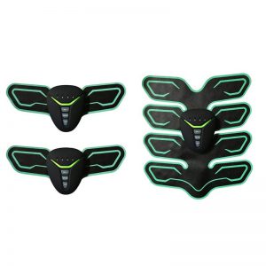 Kit electrostimulare EMS Abdominal Trainer, brate si abdomen-0