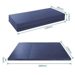 Saltea gimnastica pliabila EvoGym Art 200x120x5cm