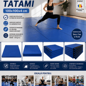 Saltea tip tatami 100x100x4 cm