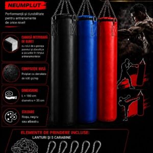Sac de box 180x35 cm neumplut