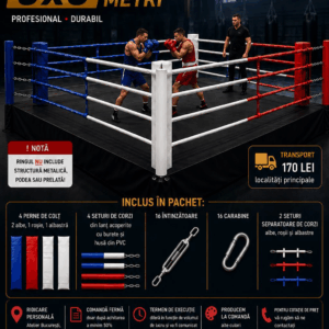 Ring de box 5×5 metri